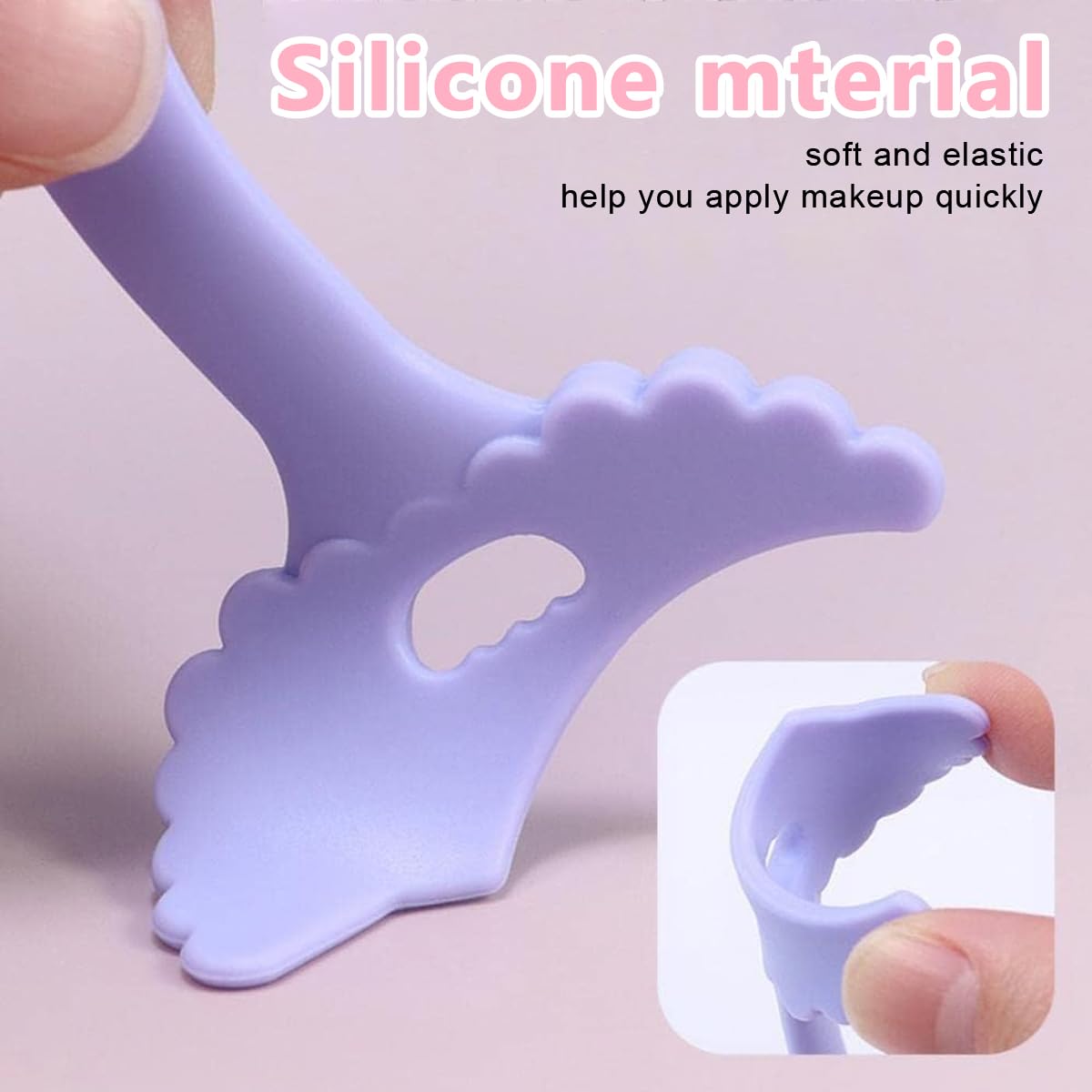 MAYCREATE 4 Pcs Eye Stencils Mascara Applicator Guide Tool, Reusable 3 in 1 Eyelash, Eyeshadow, Eyeliner Applicator Guard Shields, Silicone Eye Makeup Auxiliary Tool for Women Girl MAYCREATE 4 Pcs Eye Stencils Mascara Applicator Guide Tool, Reusable 3 in 1 Eyelash, Eyeshadow, Eyeliner Applicator Guard Shields, Silicone Eye Makeup Auxiliary Tool for Women Girl